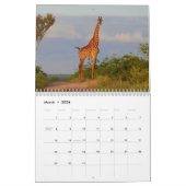 Giraffes wandkalender kalender (Mar 2026)