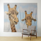 Giraffes Wandkleed (In Situ (horizontaal))