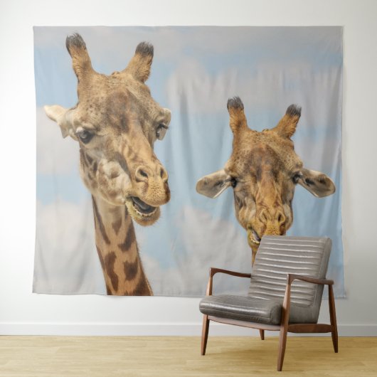 Giraffes Wandkleed (In Situ (horizontaal))