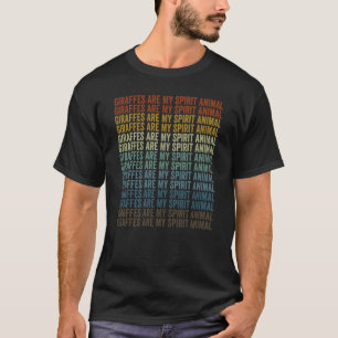 Giraffes zijn mijn Giraffe Spirit Anima T-shirt