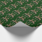 Giraffes zoenen cadeaupapier (Hoek)