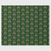 Giraffes zoenen cadeaupapier (Vlak)