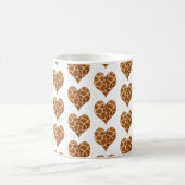Giraffic Hearts Tiled Pattern Koffiemok (Center)