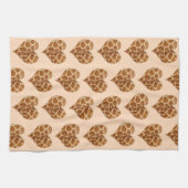 Giraffic Hearts Tiled Pattern Theedoek (Horizontaal)