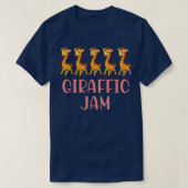 Giraffic Jam Funny Giraffe T-shirt (Design voorkant)