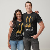 Giraffic Jam Giraffe Traffic Jam Funny Giraffe T-shirt (Unisex)