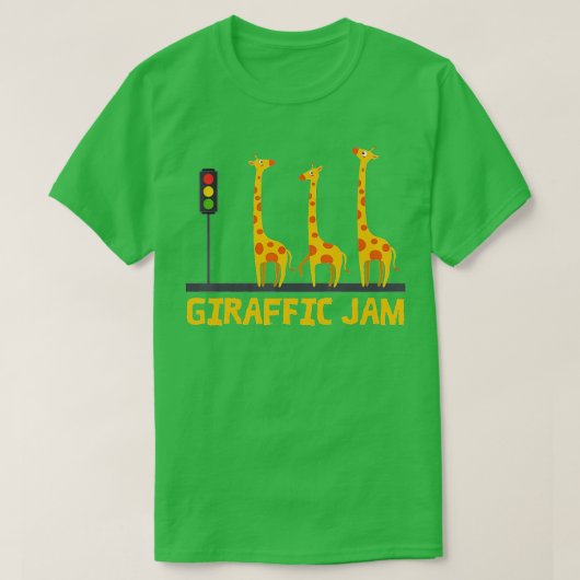 Giraffic Jam voor kinderen en peuters die van Gira T-shirt (Design voorkant)