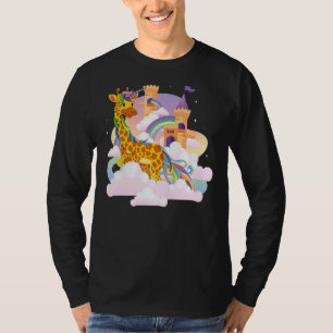 Girafficorn Cute Animal Rainbow Fairytale Unicorn T-shirt