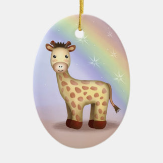 Giraldo de Giraffe - Ornamnet Keramisch Ornament