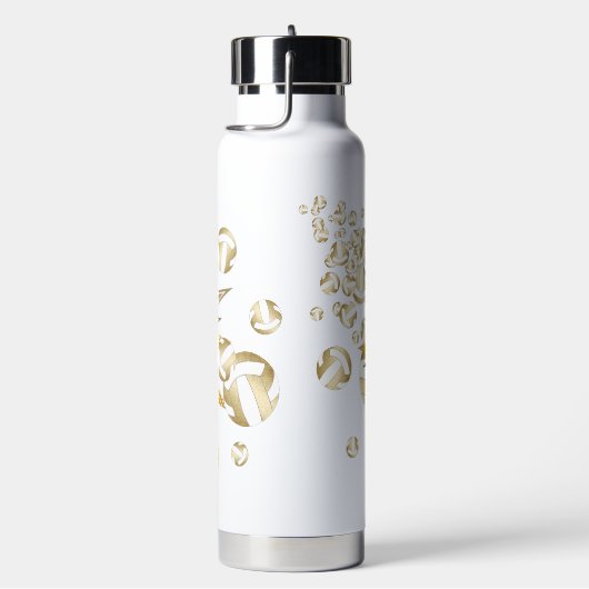 girale gedempte volleyballen en sterren waterfles (Rechts)