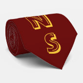 Girard, KS High School Trojans Stropdas (Opgerold)