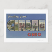 Girard, OhioLarge Letter ScenesGirard, OH Briefkaart (Voorkant)