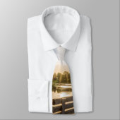 Girardeau County Park Bench Sunset Stropdas (Gebonden)