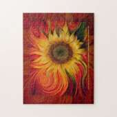 Girasol Dinámico (dynamische zonnebloem) Puzzle Legpuzzel (Verticaal)