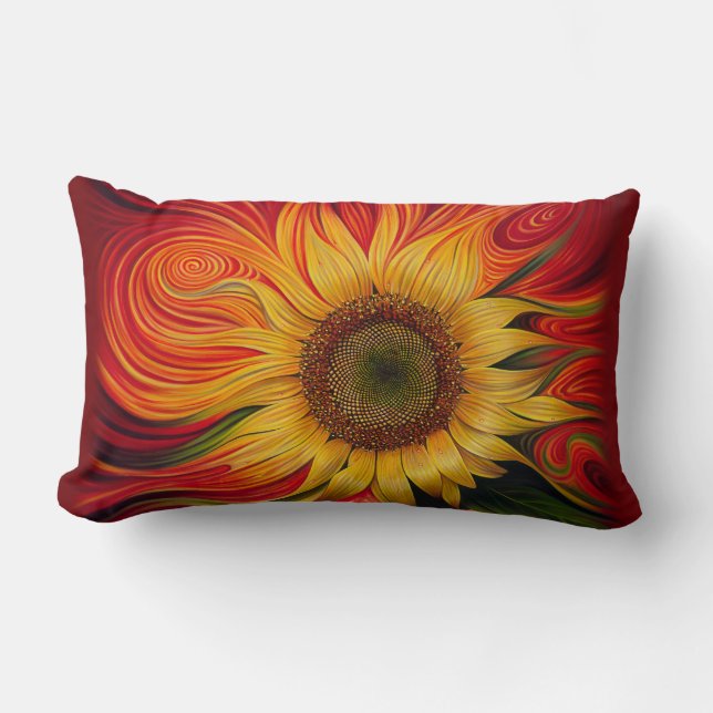 Girasol Dinámico Pillow Kussen (Voorkant)
