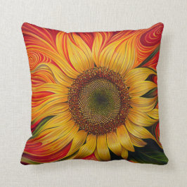 Girasol Dinámico Pillow Kussen