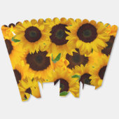 girasolen bedankdoosjes (Ongevouwen)