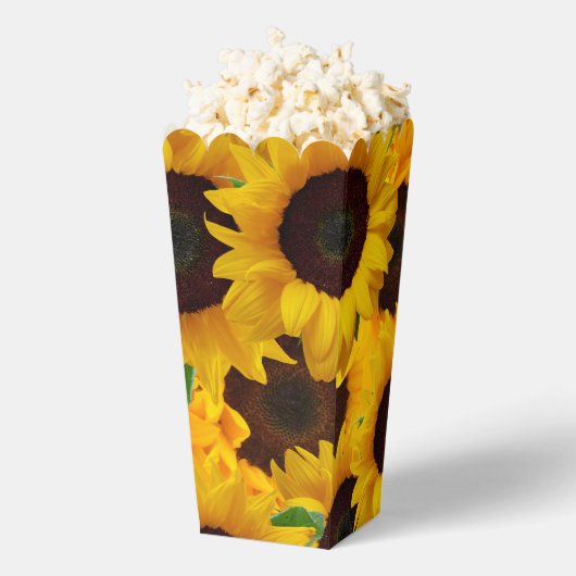 girasolen bedankdoosjes (Popped)