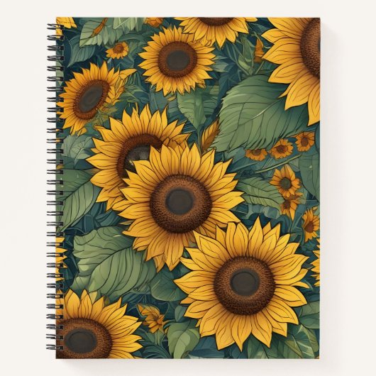 Girasoles Notitieboek (Voorkant)