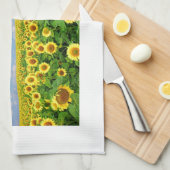 Girassol - Sunflower One Theedoek (Quarter Fold)