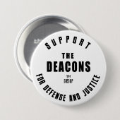Gird Up Defense | Deacons Ronde Button 7,6 Cm (Voorkant /achterkant)
