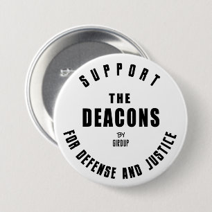 Gird Up Defense   Deacons Ronde Button 7,6 Cm