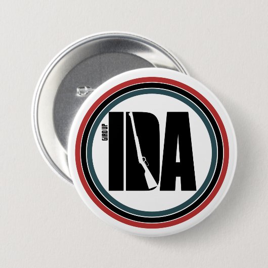 Gird Up Defense | IDA Ronde Button 7,6 Cm (Voorkant /achterkant)