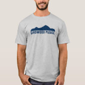 Girdwood Alaska alsjeblieft T-shirt (Voorkant)