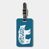 Girdwood Alaska Beer Bagagelabel (Voorkant verticaal)