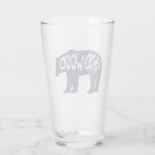 Girdwood Alaska Beer Glas (Achterkant)