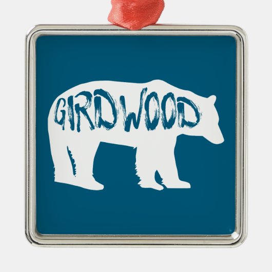 Girdwood Alaska Beer Metalen Ornament (Voorkant)