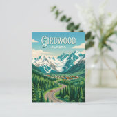 Girdwood Verenigde Staten Briefkaart (Staand voorkant)