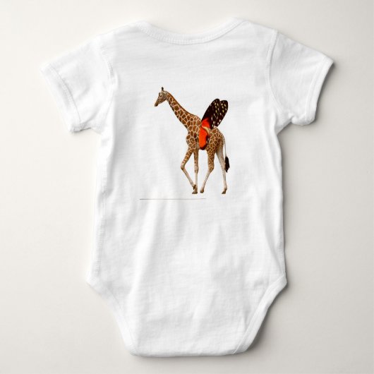 Girfly Animorph Baby Bodysuit (Achterkant)
