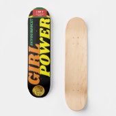 GIRIL POWER IN UW GEZICHT 7 3/4-inch skateboard de (Voorkant)