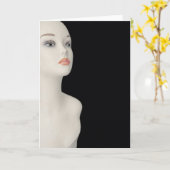 girl2 kaart (Gele Bloem)