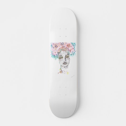 GIRL.001 - snowboard - Persoonlijk Skateboard (Voorkant)