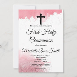 Girl 1e Roos Gold Waterverf Kaart