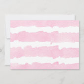 Girl 1e verjaardag roze goudcake foto kaart (Achterkant)