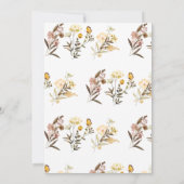 Girl 1st Birthday | Miss Onederful Kaart (Achterkant)