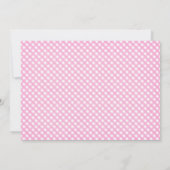 Girl 1st Birthday Party Mexican Fiesta Foto Kaart (Achterkant)