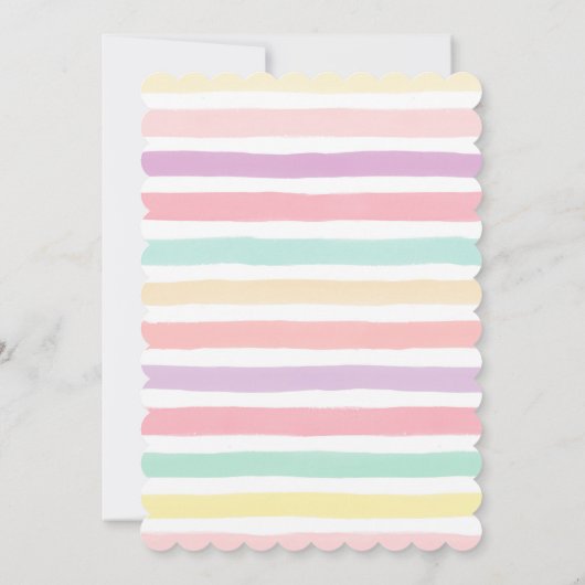 Girl 3Year Presentation (3 jaar), presentación 3 A Kaart (Achterkant)