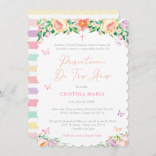 Girl 3Year Presentation (3 jaar), presentación 3 A Kaart