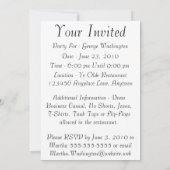 Girl Afstudeerder Celebration Kaart (Achterkant)