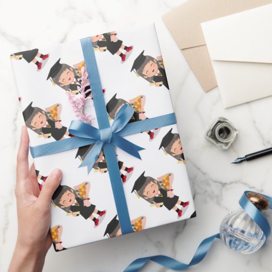 Girl Afstuderen Cadeaupapier (Geschenken)