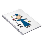 Girl Afstuderen Notitieboek (Rechterzijde)