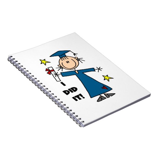 Girl Afstuderen Notitieboek (Rechterzijde)