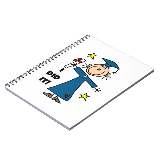 Girl Afstuderen Notitieboek (Linkerzijde)