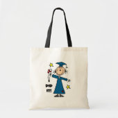 Girl Afstuderen Tote Bag (Voorkant)