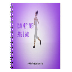 Girl Amputee-laptop Notitieboek
