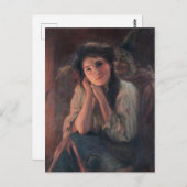 Girl and a Witch by Beatrice Offor Briefkaart (Voorkant / Achterkant)